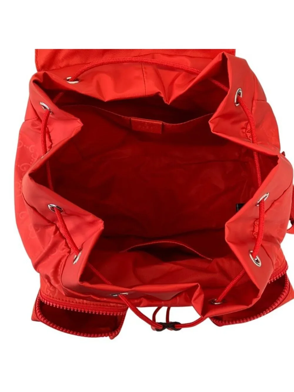 Gucci GG Guccissima Nylon Backpack Orange